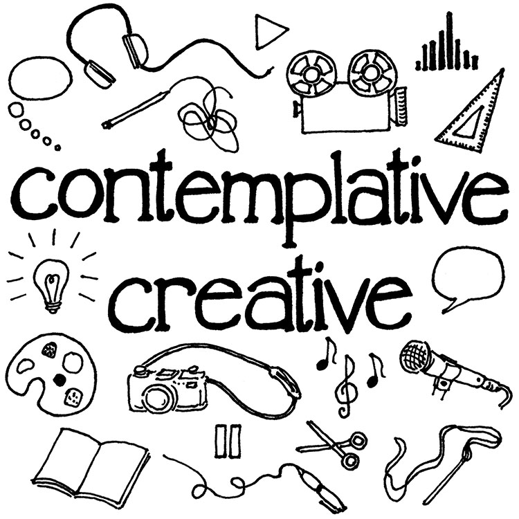 Cover art for Contemplative Creative.