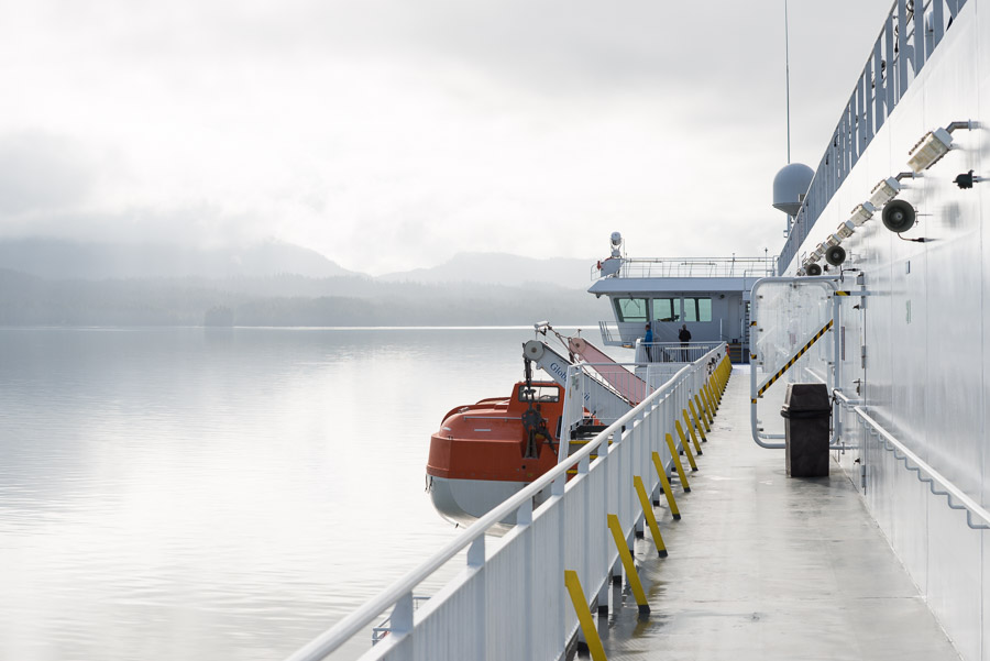The Inside Passage from Prince Rupert to Port Hardy is a beautiful, full day journey with BC Ferries.