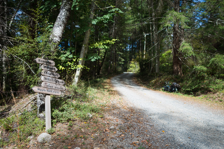 The nature of things is that everything eventually wears out. Ever since a particularly gruelling day climbing out of stormy and muddy Rennell Sound on the Haida Gwaii a couple weeks earlier, my bike had been making noisy pleas for attention. Like is sometimes the case with a crying baby however, it was hard to figure out exactly what was wrong and what she needed. It turned out that bike shops were far and few between where I&rsquo;d been riding and only here on Quadra Island, thousands of kilometers away from the first squeak, did I finally catch wind of a fellow who could look over my bike. A friendly chat with a barista pointed me towards a second pair of eyes who could help me out and, one quick phone call to his friend later, I was off on the side roads seeking out a place called &ldquo;Naked Bicycles.&rdquo;