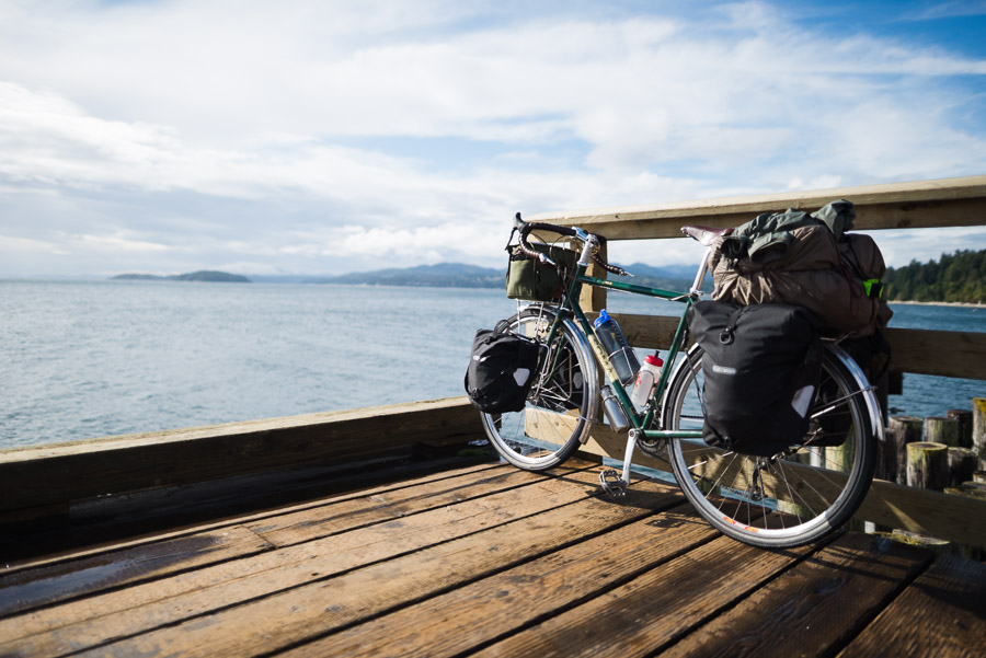 Rare days like these were an absolute dream for bicycle touring.