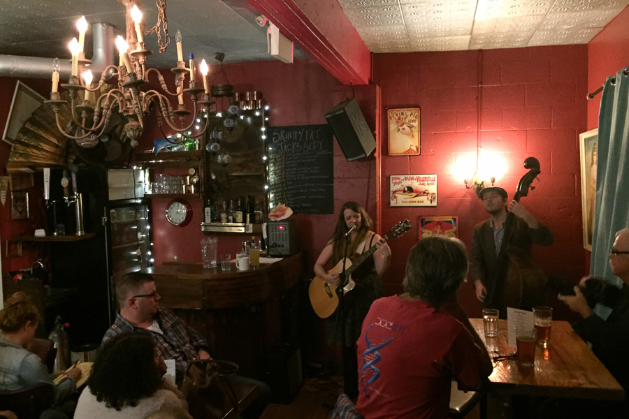 Arriving to friends, live music, and good times is another. This talented musician is Joline Baylis, and her parents happen to also be the lovely hosts that took care of me earlier in Port Hardy.
