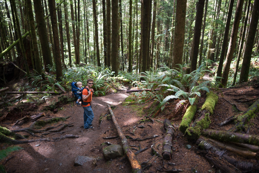 An old friend introduces me to his fresh little boy and takes us both on his favourite trail to Mystic Beach. This area is the beginning of a larger multi-day trail known as the Juan de Fuca trail, and hiking it in its entirety has since been added to my bucket list.