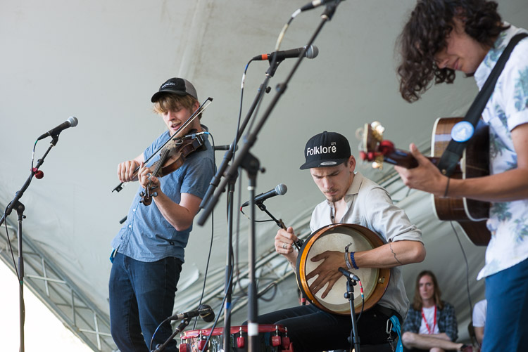 Ten Strings and a Goat Skin find that foot stomping rhythm that is the foundation of Eastern Canadian folk music. Side note: this band was my favourite new music discovery of this year&rsquo;s festival and I would highly recommend checking them out. Also, check out this video I shot of a Celtic jam they performed with Rura and Paul McKenna.