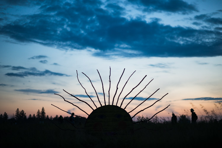 At the end of four full days, the sun sets on a field removed of stages. All good things must come to an end, but it’s always comforting to know that the folk fest sun will rise once again with its community the following year.