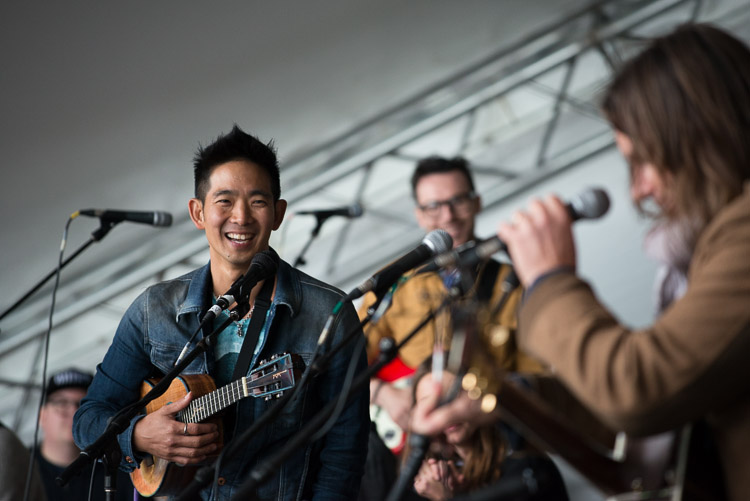 Though it was Jake Shimabukuro&rsquo;s first Winnipeg Folk Festival, he and his ukulele were a welcome and much appreciated part of this special workshop that gathered old Festival friends.