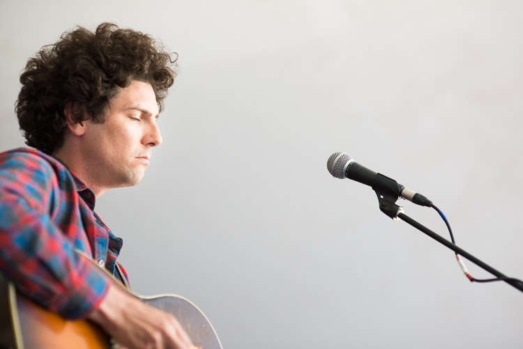 An intimate solo set with Jeremy Fisher contrasts with the wild nightlife.