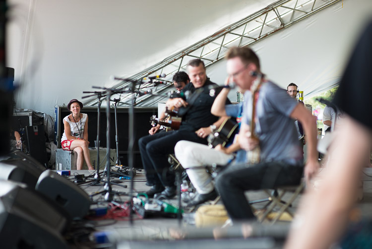 The Winnipeg Folk Festival is huge. Behind the scenes it really is people in white shirts that make it possible&hellip;