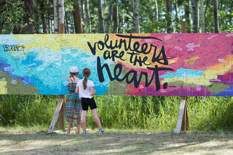 &hellip;that is to say that the volunteers make it possible. It takes a lot of passionate people to make the festival a reality.